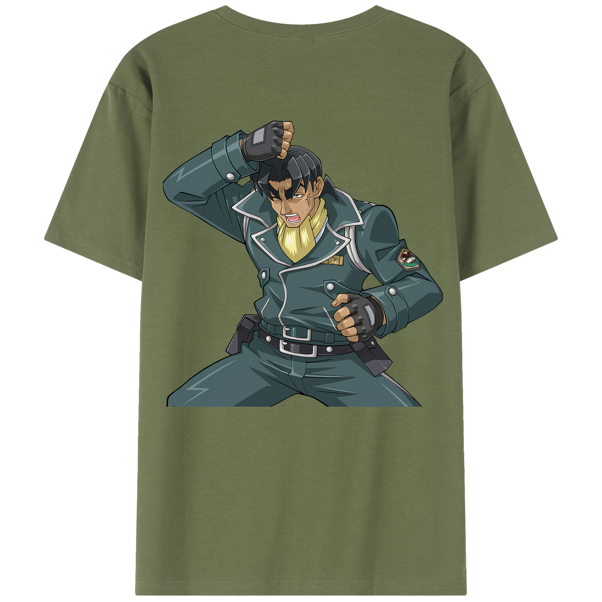 （画像用） 遊☆戯☆王 Yu-Gi-Oh! 綿100％半袖Tシャツ（背面プリント）